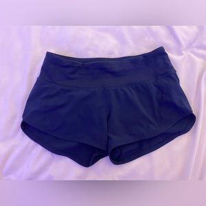Lululemon Speed Up Low-Rise Lined Short 2.5” (True Navy)